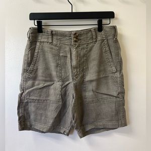 Green Cargo Shorts